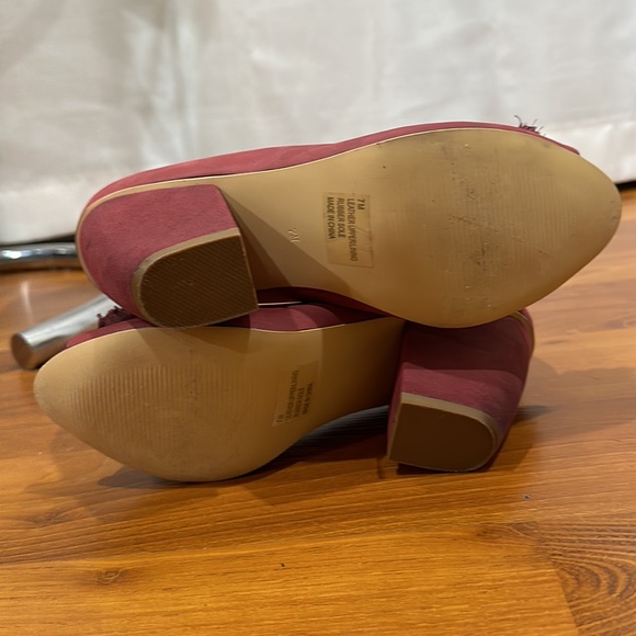 Klub Nico Open Toe Heels Color Wine Red Size 7M - Picture 13 of 16